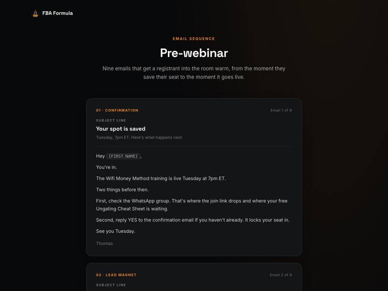 Pre-webinar preview
